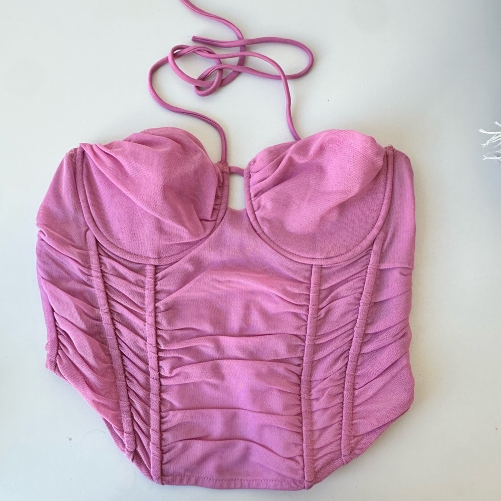 Zara corset top